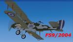 FS9 FS2004  DeHavilland DH-9 Hellenic Royal Navy SPETSES Package